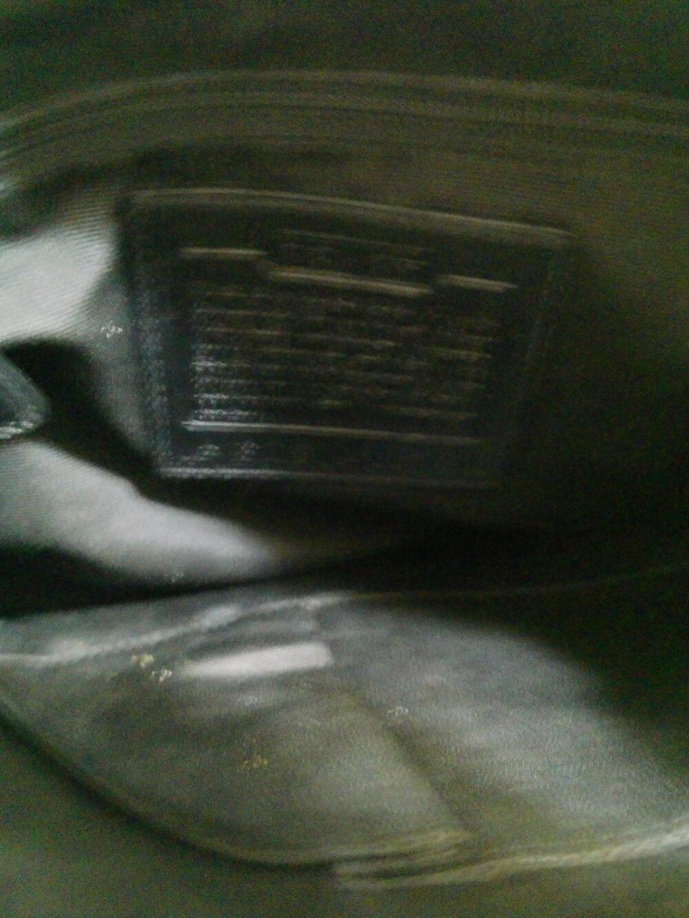 COACH BLACK SHOULDER BAG AND WALLET GOOD CONDITION - Picture 2 of 13